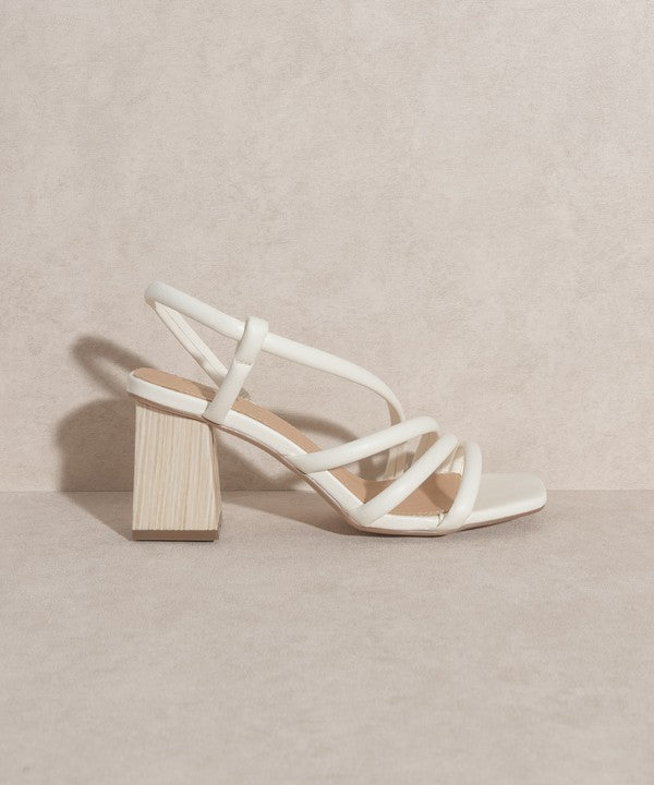 OASIS SOCIETY Ashley - Wooden Heel Sandal