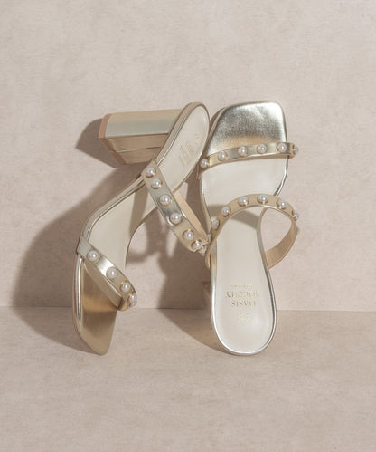 OASIS SOCIETY Victoria - Pearl Strap Heel