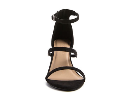 KAZAKI MID HEEL ANKLE STRAP SANDAL