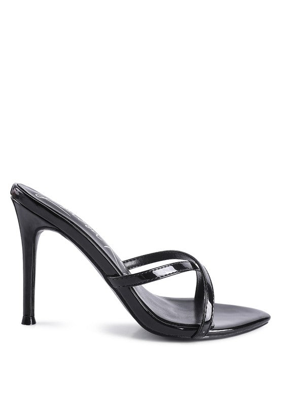 SPELLBOUND HIGH HEELED POINTED TOE SANDAL