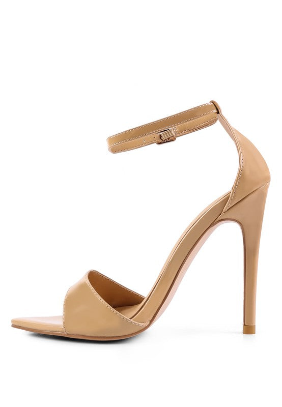 NEW FLAME ANKLE STRAP HIGH HEELED SANDALS