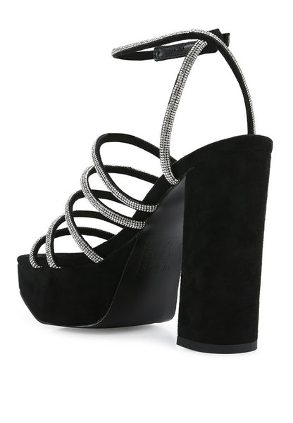 Tricks High Block Heel Sandals