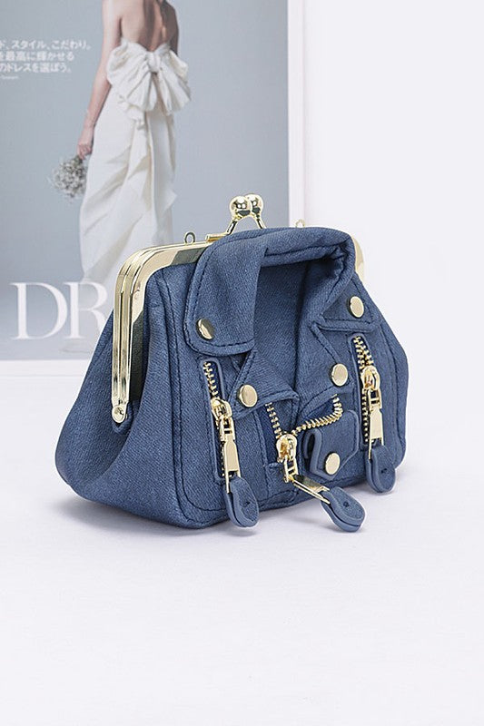 Denim Jacket Iconic Swing Bag